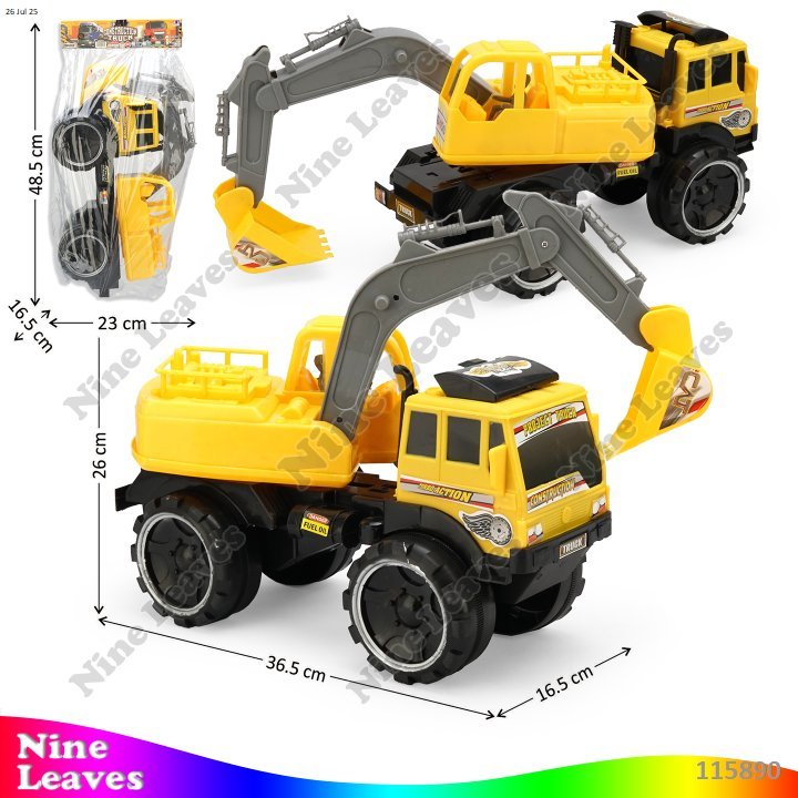 Mainan Anak Truk Excavator Friction Construction Truck