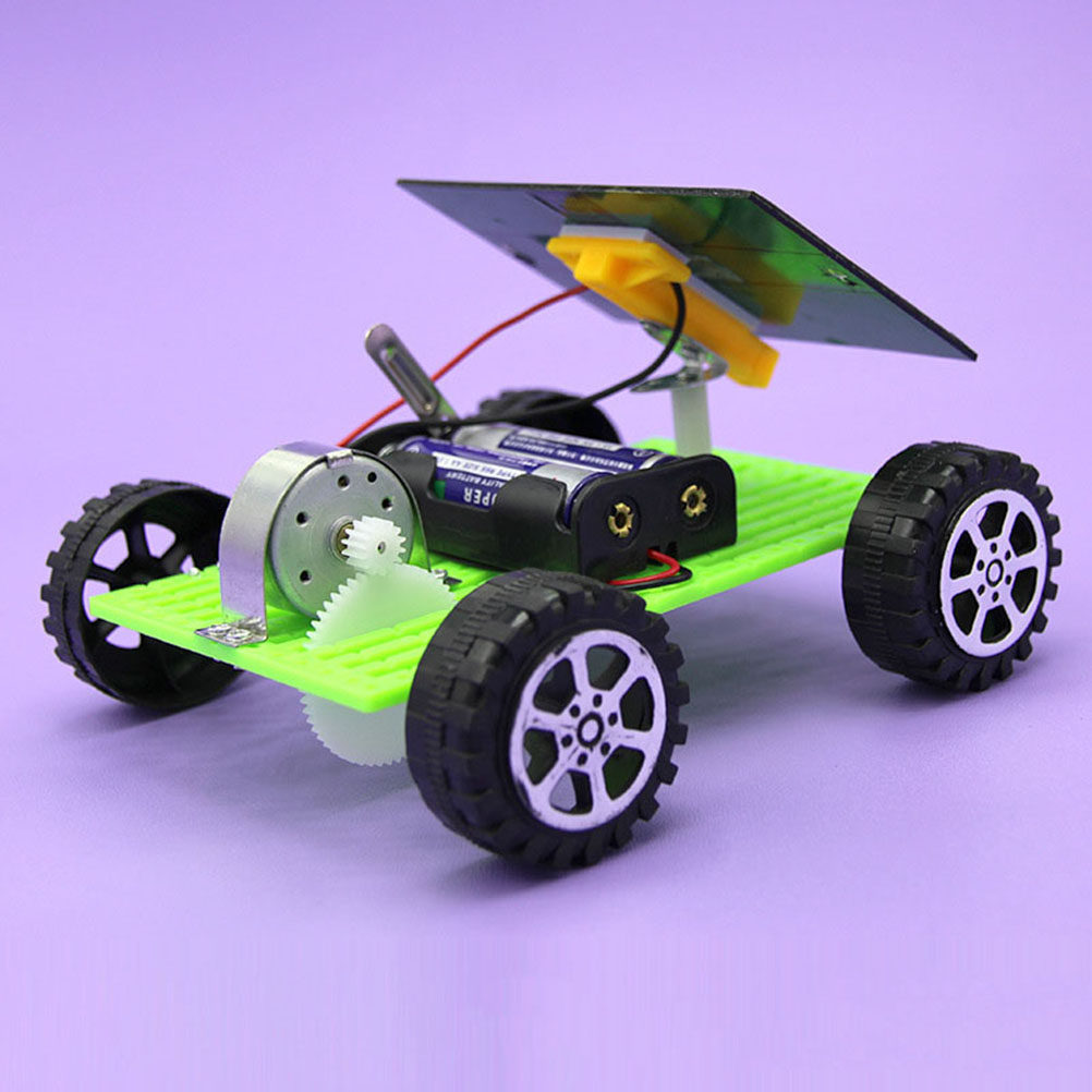Y Solar Car Handheld Assembly Kit Creative Intelligence Science Learning Educational Experiment Game
