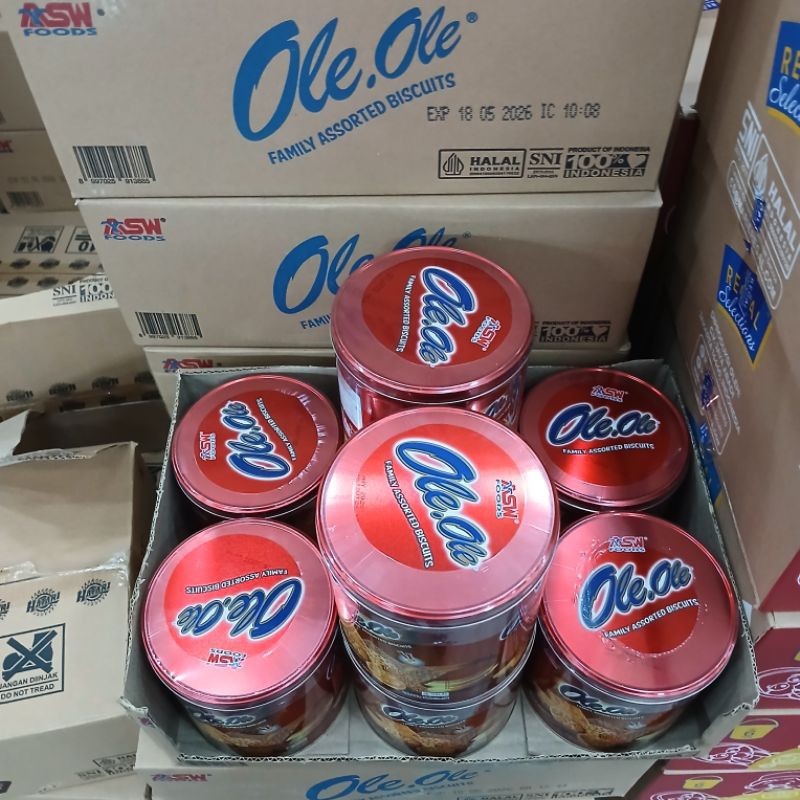 1 KALENG KUE KALENG OLE OLE  Assorted Family HAMPERS