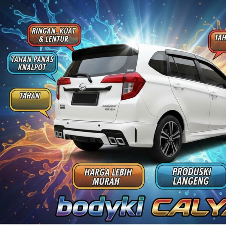 BODYKIT TOYOTA CALYA FACELITE 2018-2026 BODYKIT CAYLA