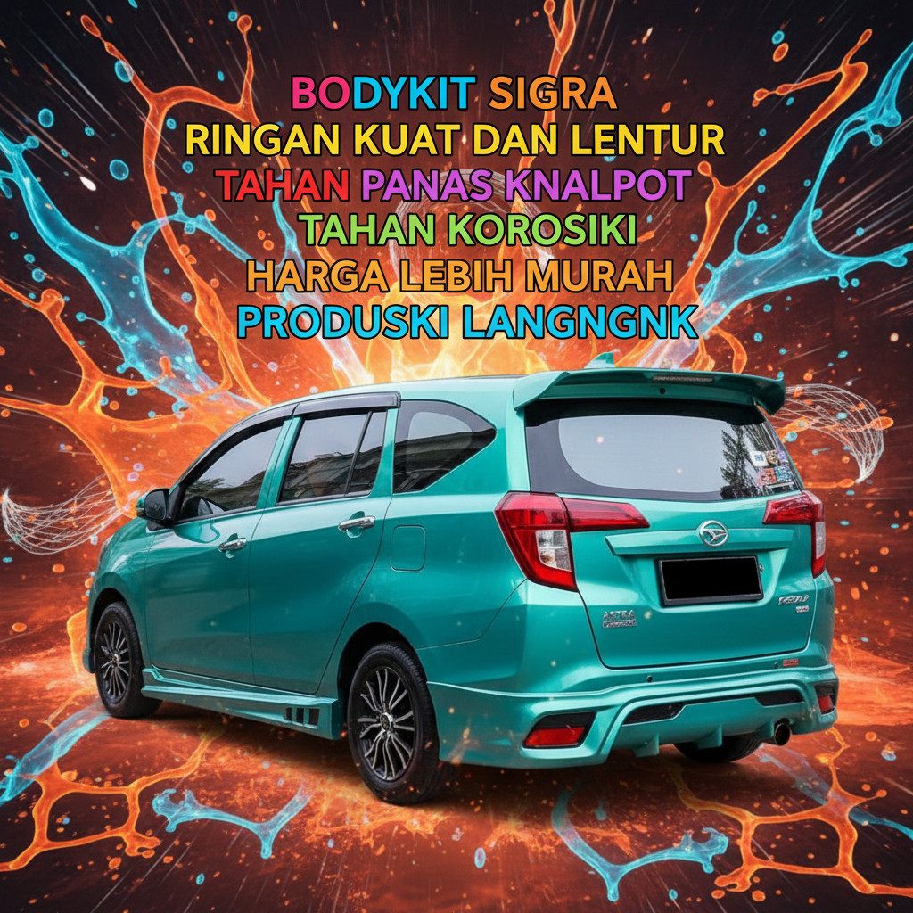 bodikit BODYKIT DAIHATSU SIGRA BODYKIT SIGRA 2019 2020 2021 2022 2023 2024 2025