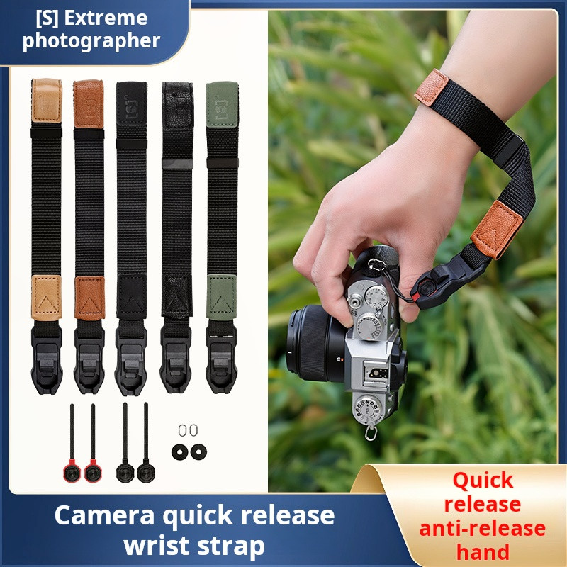 Tali Pergelangan Tangan Kamera Kompatibel Dengan Fujifilm Canon Nikon Sony XS20 R50 ZFC A7M4 Tali La