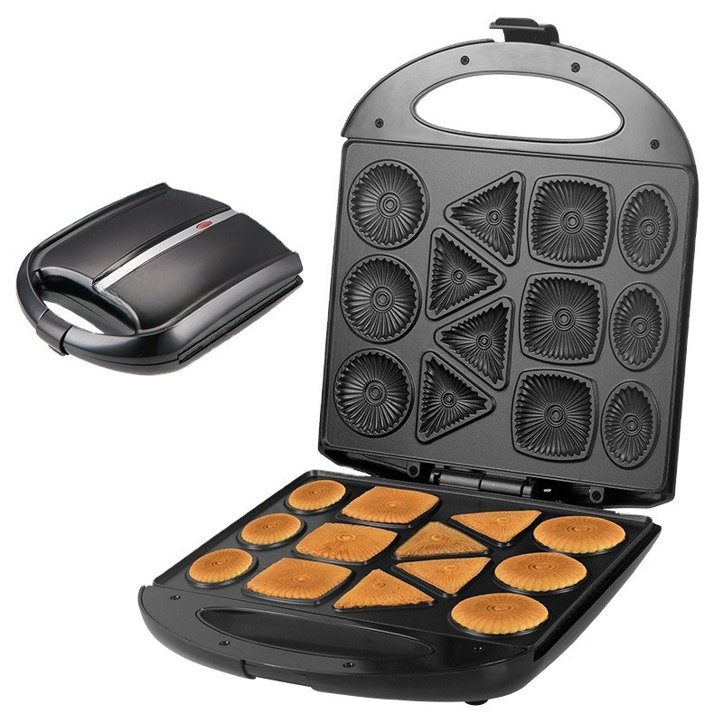 Sokani 17b Kitchenware Donuts Cookies Breakfast Maker Waffle Sandwich Maker Factory Sandwich Maker