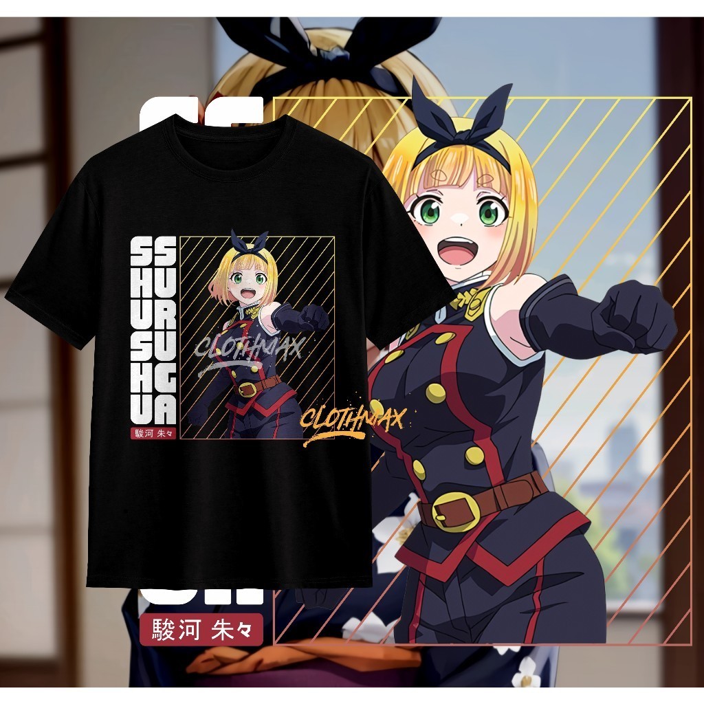 Kaos Tshirt Anime Shushu Suruga Mato Seihei No Slave  | Kyouka Uzen | Izumo Tenka