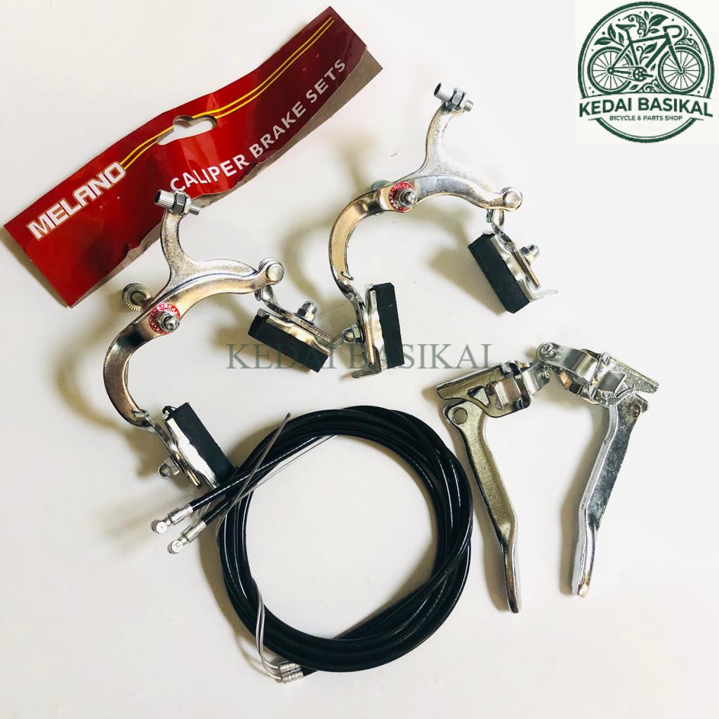 [KEDAI BASIKAL] Rem U-Brake Set Sepeda Jengki / Mini CTB / Lipat / BMX 20 / 24 / 26 Melano / Atlanti