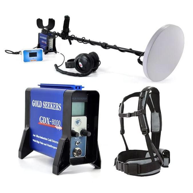 Metal Detector GDX8000 Detektor Emas GDX 8000 Pencari Harta GDX8000