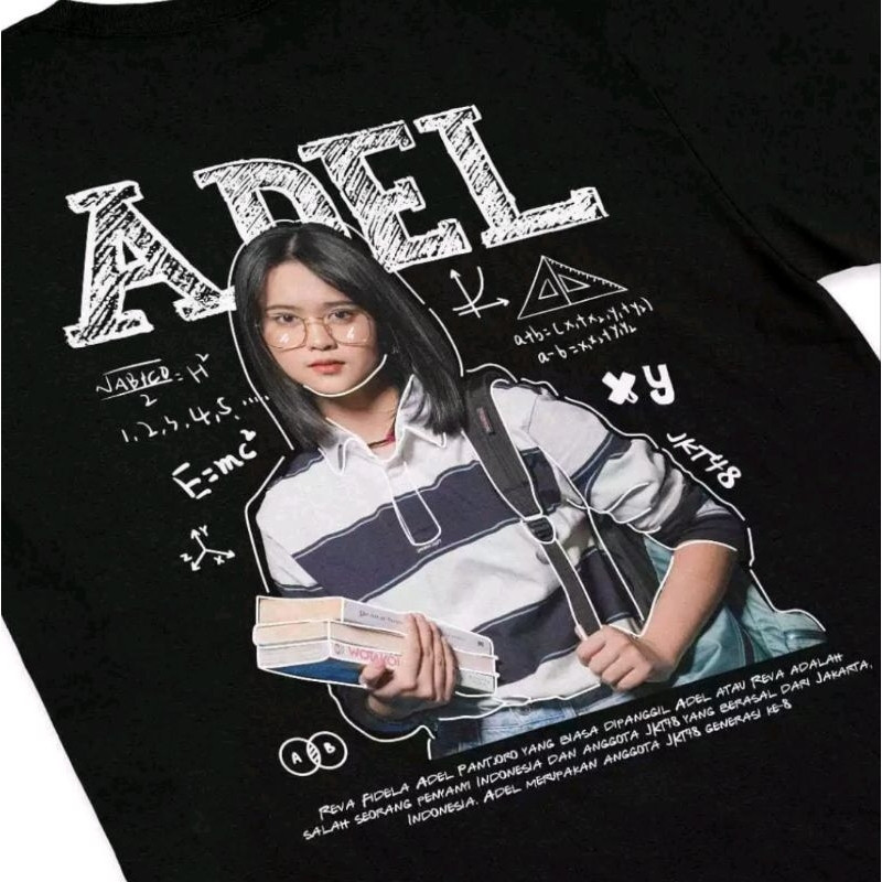 Kaos Wota JKT48 Adel | Tshirt The Librarians Unisex