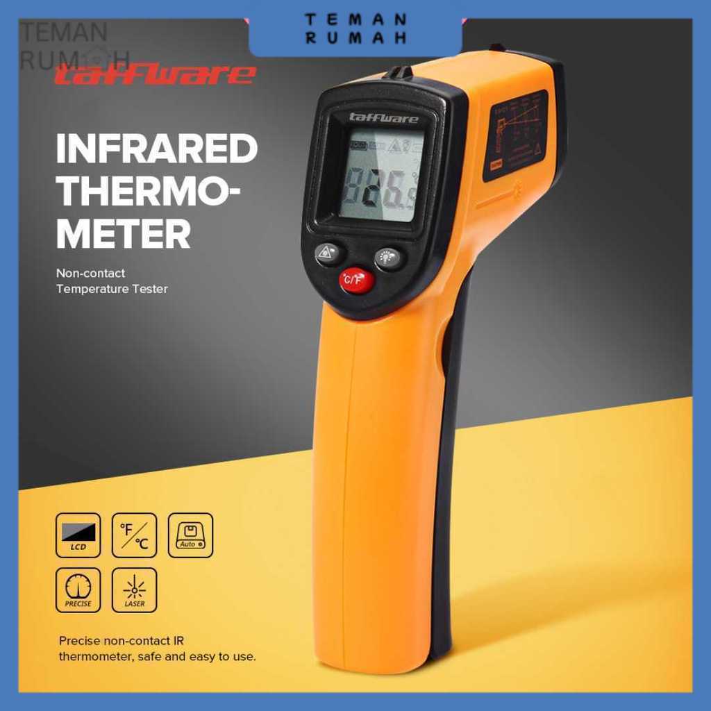 Taffware Thermogun Thermometer Industrial Laser Infrared NonContact - GM320 (CX6000 Series)