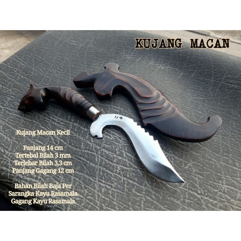 TERLARIS maul Kujang Kecil / Kujang Macan Baja / Kujang Siliwangi
