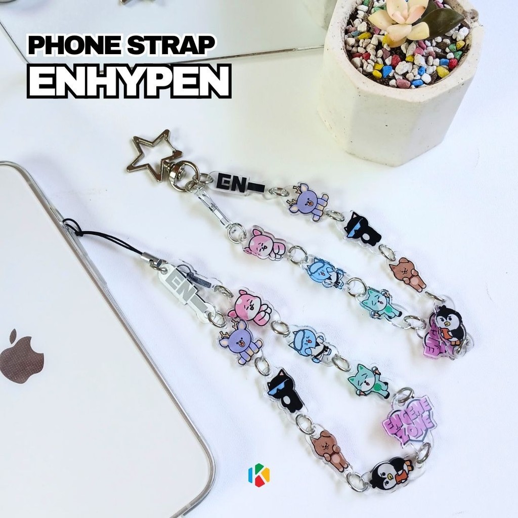 Strap Phone ENHYPEN ENGENE – Strap Phone KPOP - KPOP Merch - Enhypen Merch Unofficial Merch Fanmade 