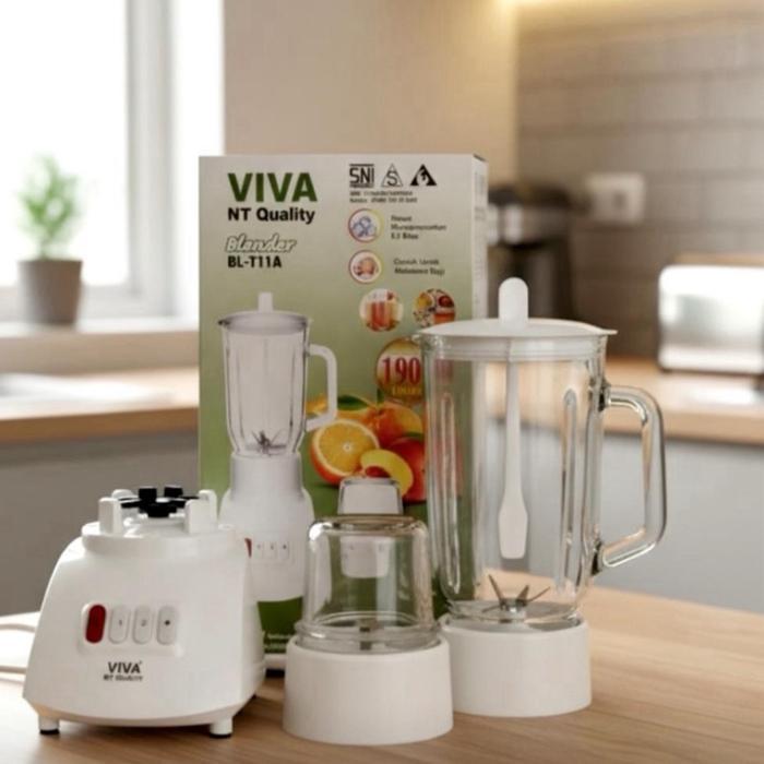 Blender Kaca Murah Viva Nt Quality BL-T11A 190W MURAH