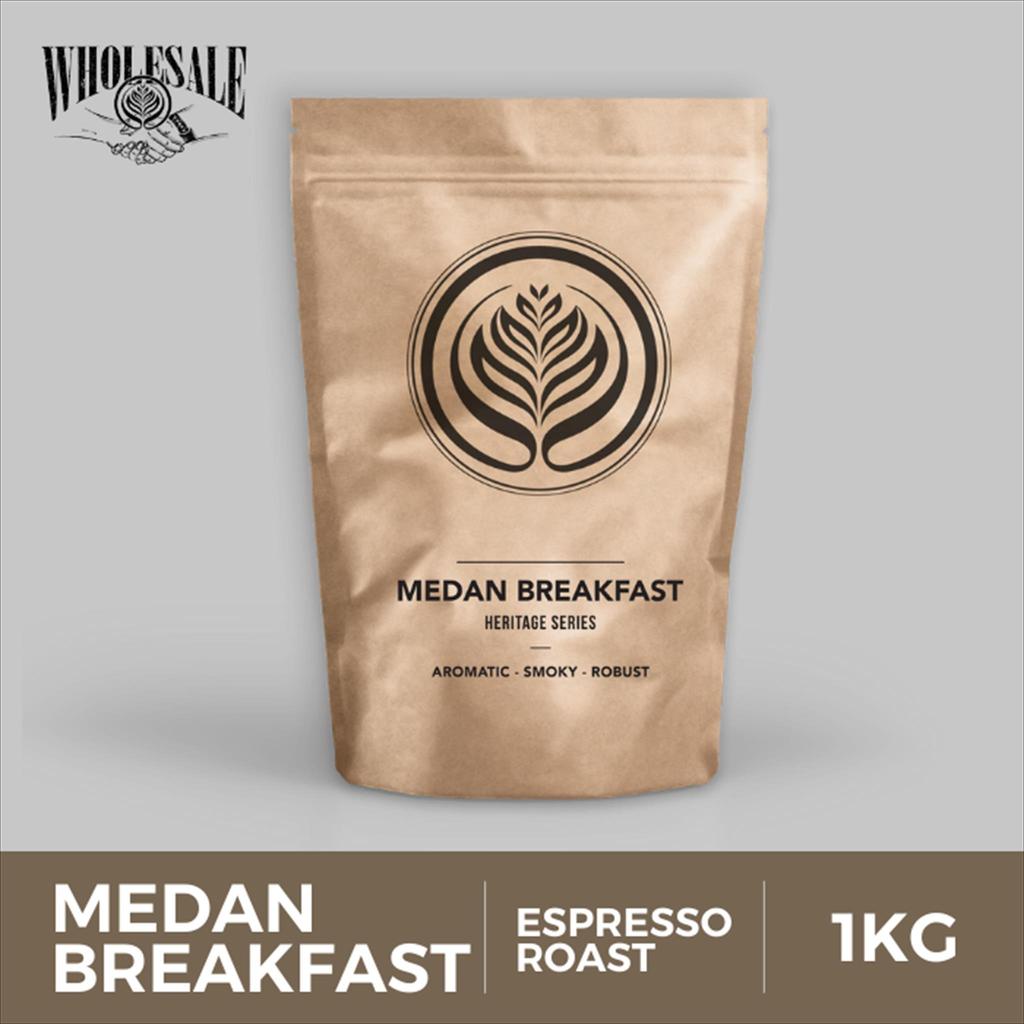 Medan Breakfast 1Kg - Biji Kopi Robusta Khas Medan | Coffeenatics