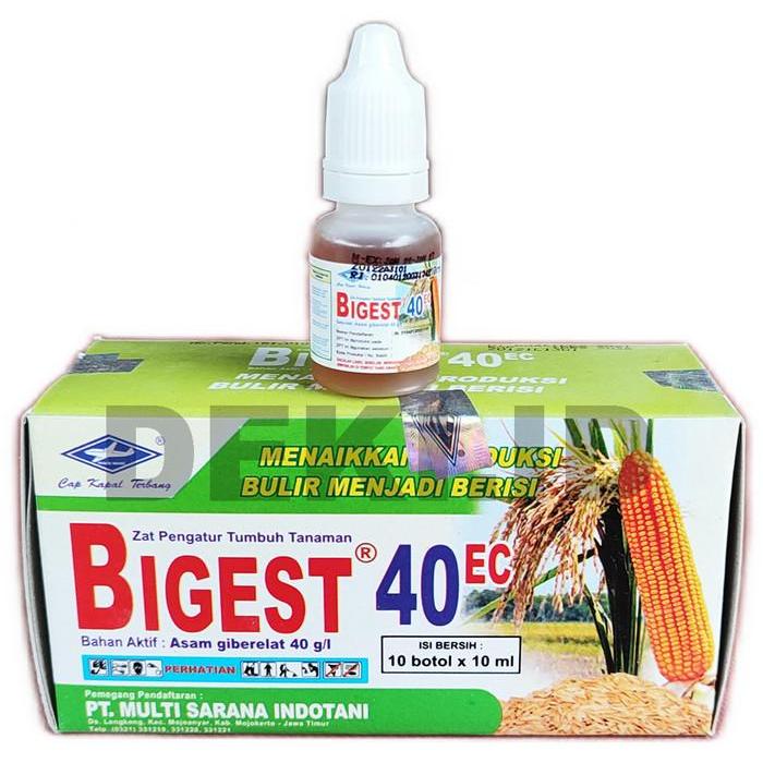 GA3 Bigest 40 EC 10 ml Hormon Giberelin Acid ZPT Tanaman Buah Anggur
