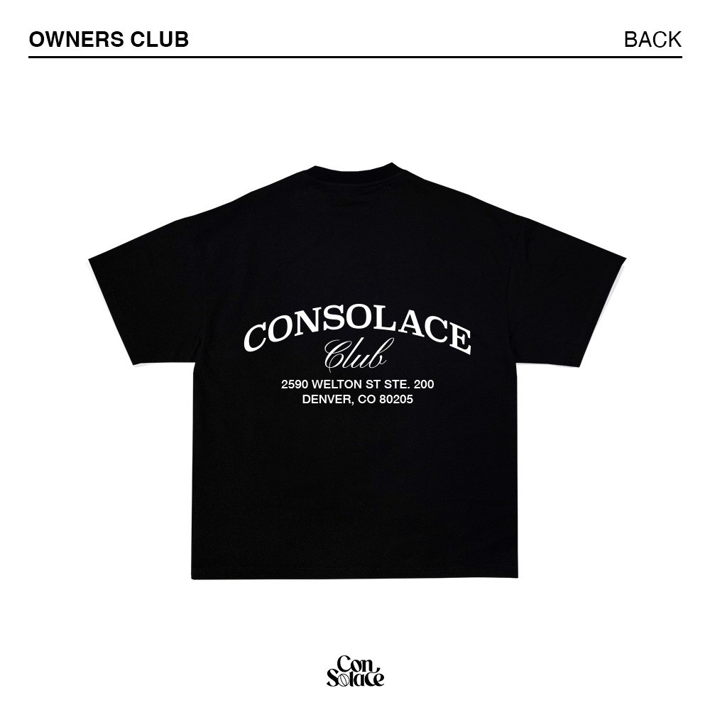[HOT] Owners Club Black Heavyweight 16s Boxy Fit T Shirt | Consolace