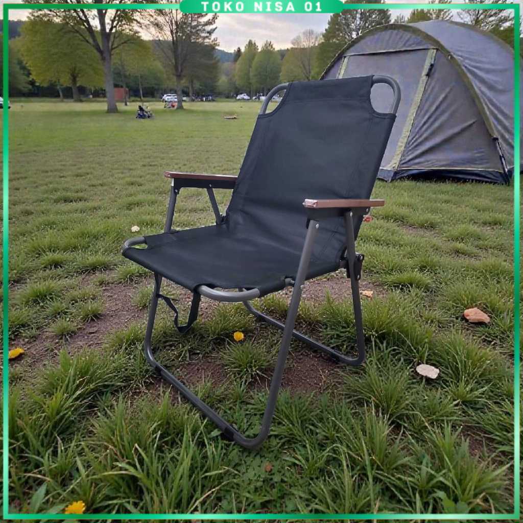 Kursi Lipat Outdoor Camping Portable Foldable Oxford 600D - QSDZ-267