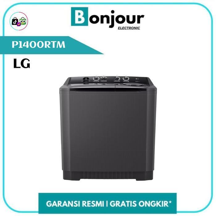 PROMO GASPPOL LG MESIN CUCI 2 TABUNG 14 KG // LG P1400RTM // MESIN CUCI LG PROMO