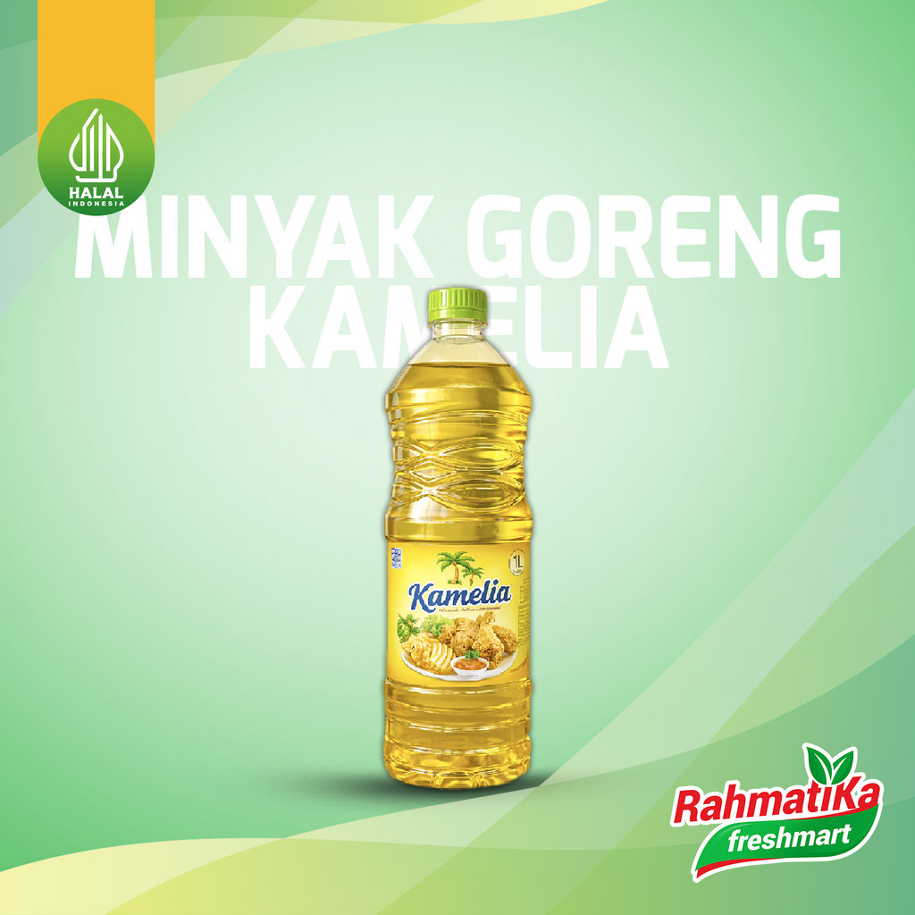 Minyak Goreng Kamelia 1 Liter (Botol)