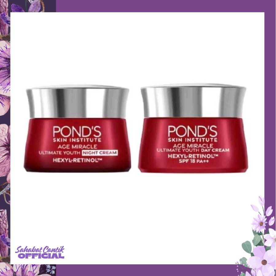 Ponds Age Miracle Day Cream / Night Cream