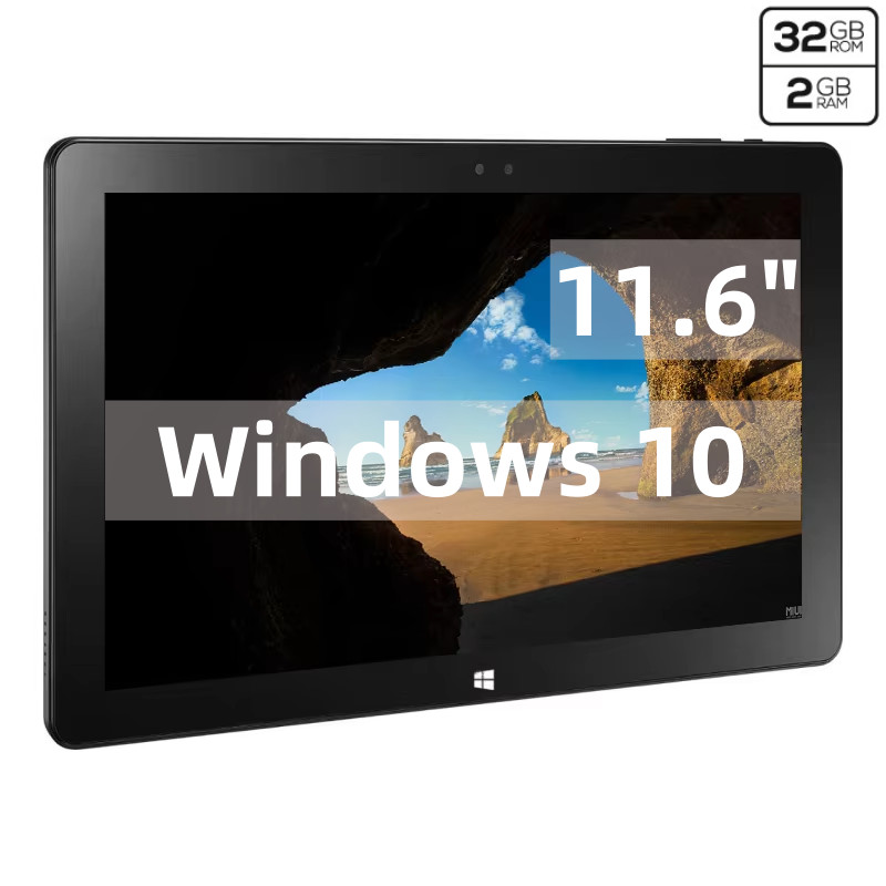 11.6'' Windows 10 Quad Core 2GB RAM 32GB ROM Tablet PC 1920*1080 IPS WiFi Bluetooth-4.0 5000mAh HDMI