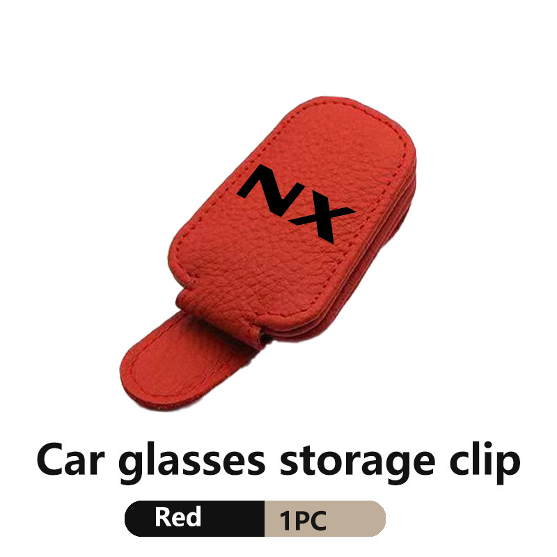For Lexus Car Magnetic Leather Eyeglass Holder Visor Sunglasses Clip Accessories CT ES GS NX IS300h 