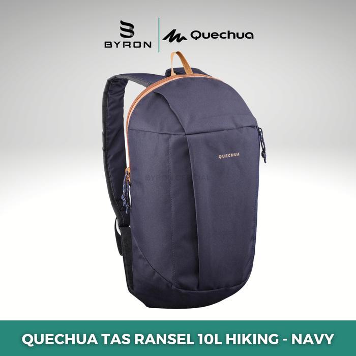 Decathlon Quechua Tas Ransel Carrier Outdoor Arpenaz 10 L Original - Navy