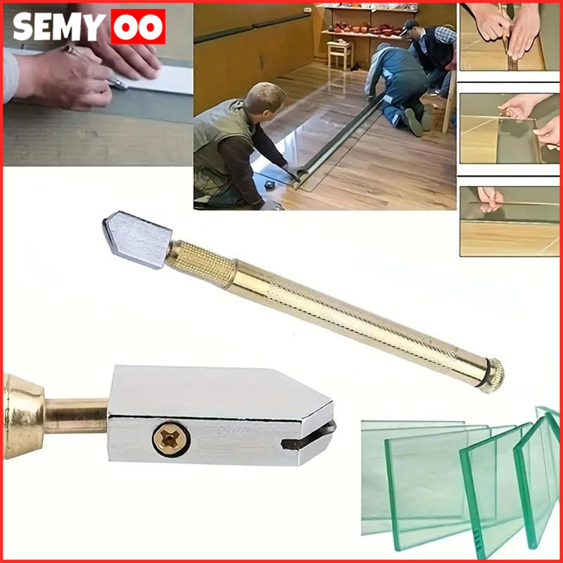 SEMYOO Asli Alat Pemotong Kaca Cutter Glass Cutter Oil Alat Pemotong Keramik Alat Pemotong Granit ka