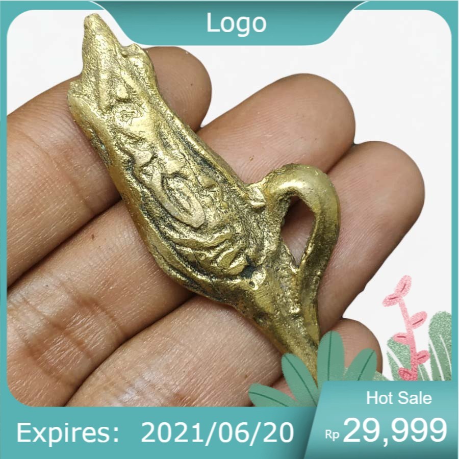 Pusaka Ji matan Kembang Kantil Bunga Cempaka Kuningan Antik