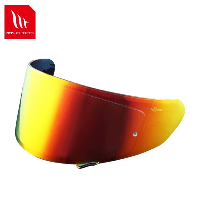 Original MT KRE+ Motorcycle Helmets Lens MT Carbon Fiber Helmet Colored Visor Golden Mt mica Casco