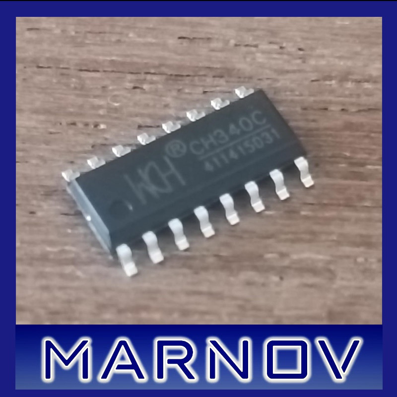 10PCS CH340C USB to TTL IC SOP-16 Serial UART SMD CH340 CH 340 C Chip ESP32 copy