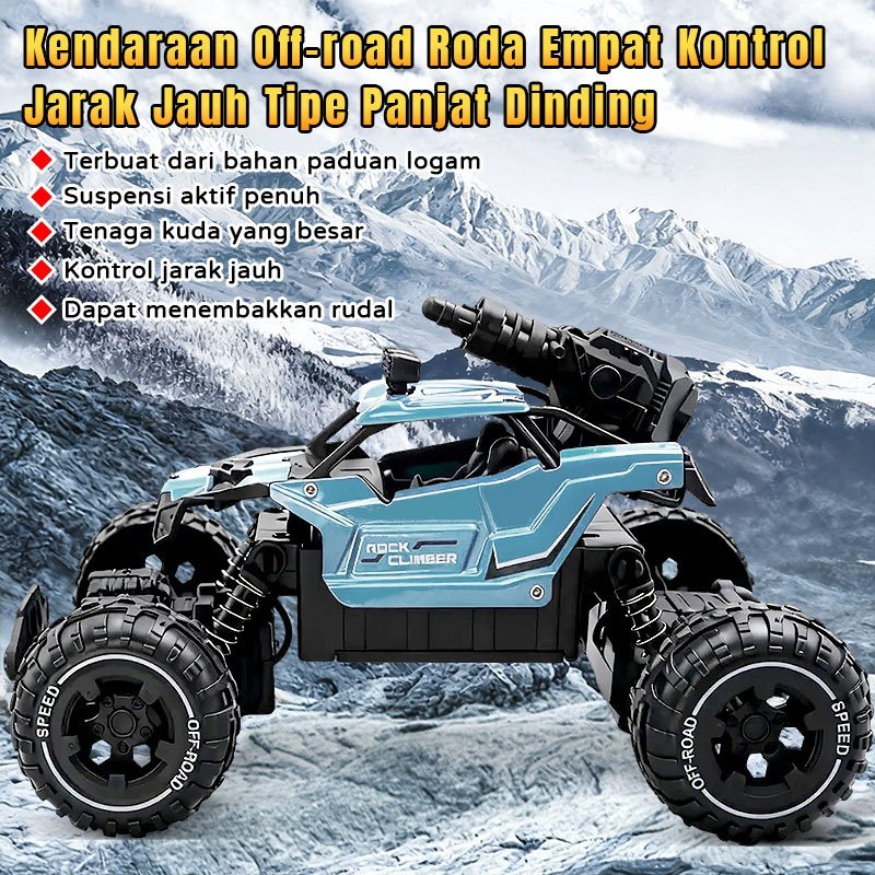 (Macicay) Mobil Remot Off-road Bahan Alloy Mainan Anak Laki Laki Mobil Remote Control Mobil Remot Mo
