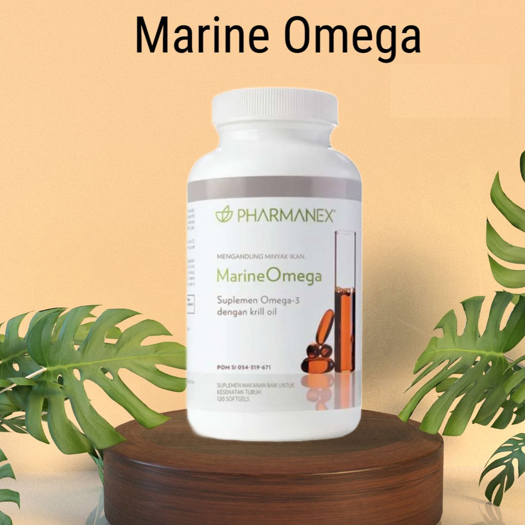 Suplemen Omega 3 Terbaik / Marine Omega  Oil Nu Skin Pharmanex - Nutrisi Penting yang Tidak Bisa Dib