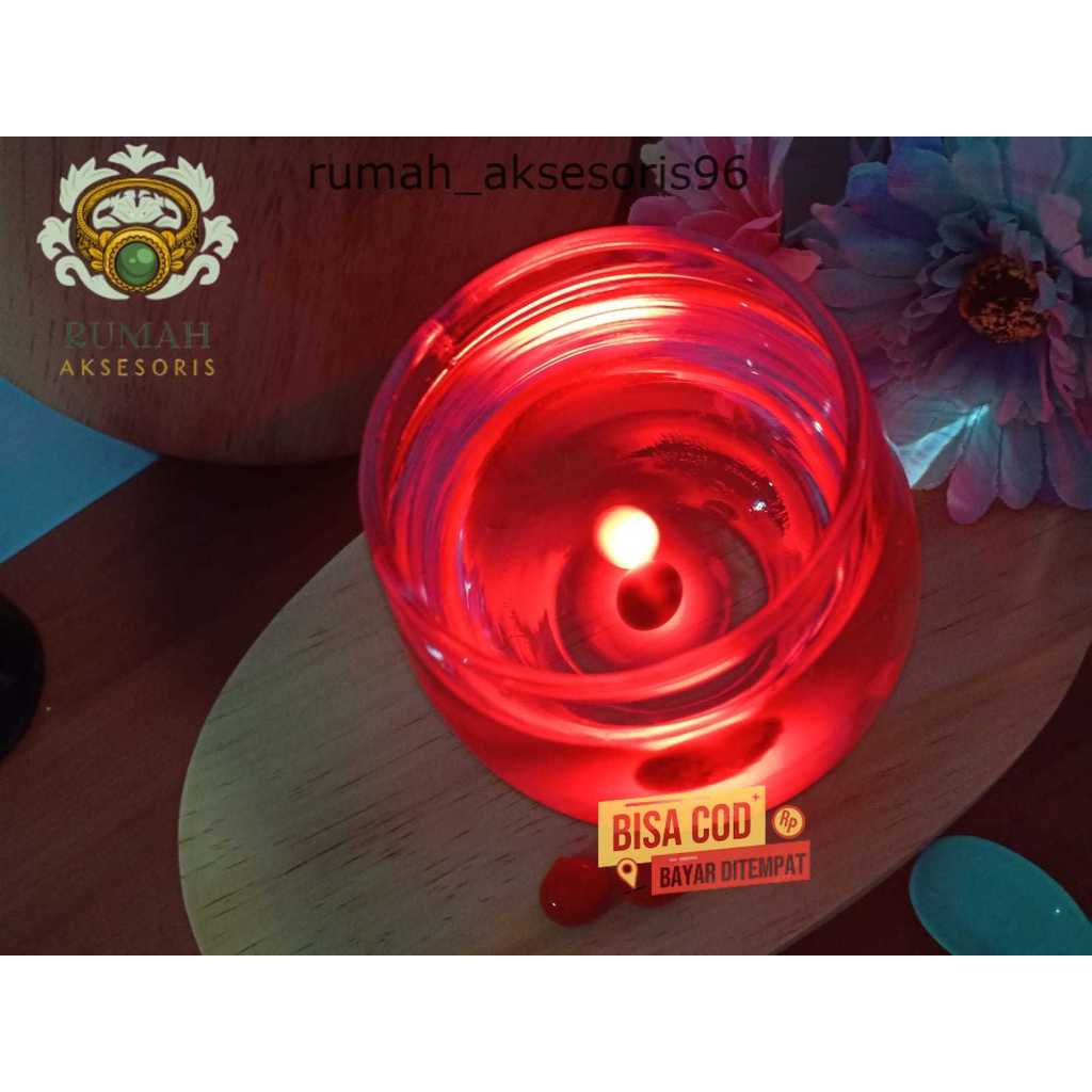 rumah_aksesoris. Batu Sulap Viral Merah Delima Bisa Menyala Didalam Air. Unik & Ajaib bisa untuk Sul