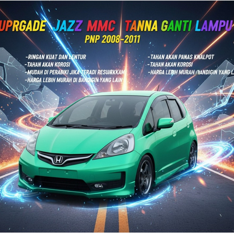 bodikit bodykit jazz ge8 bodikit jazz ge8 body kit jass body kit honda jazz 2008-2011 grade 1