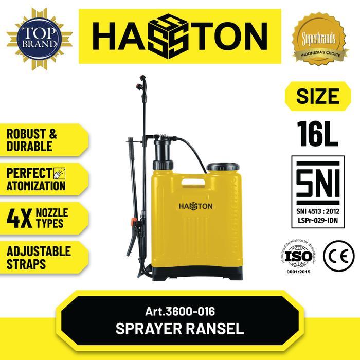 Hasston Sprayer Ransel Manual / Electrik / Knapsack Spayer 16 Liter (3600) - Manual Sprayer