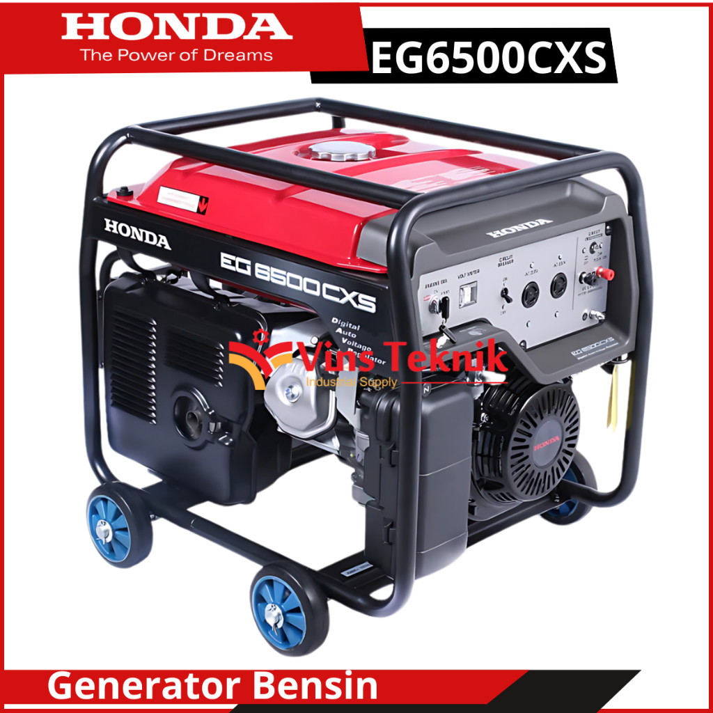 Genset Honda EG6500CXS - Generator Bensin 5.5 KVA