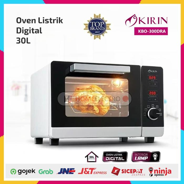 Oven KIRIN KBO-300DRA Listrik Digital 30 Liter