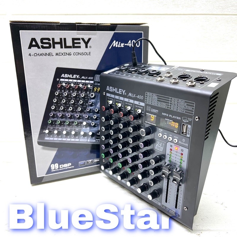Mixer Ashley Mix 400 Original 4 Channel Bluetooth