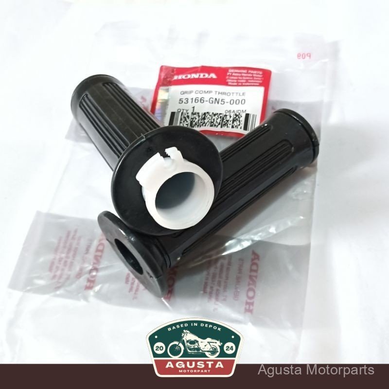 Handgrip Kanan Kiri Honda Astrea Grand Prima Legenda Impressa Star Motor Sparepart