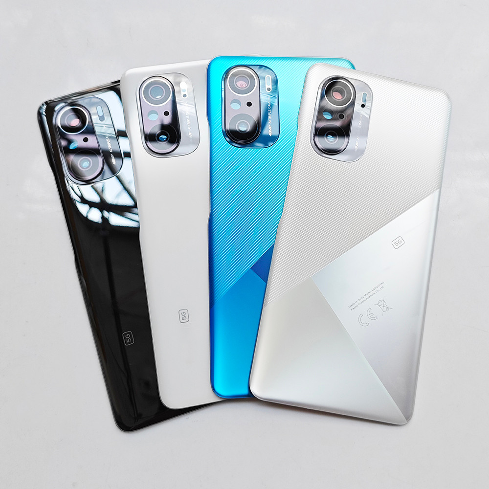 Poco F3 OEM A+ Back Glass Cover For Xiaomi Poco F3 , Back Door Replacement Battery Case, Rear Housin