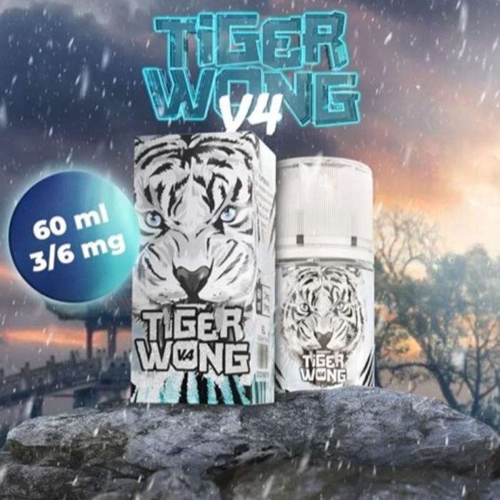 Tiger Wong V4 Strawberry Caramel Ice Cream 60mL by Baim Wong - Liquid