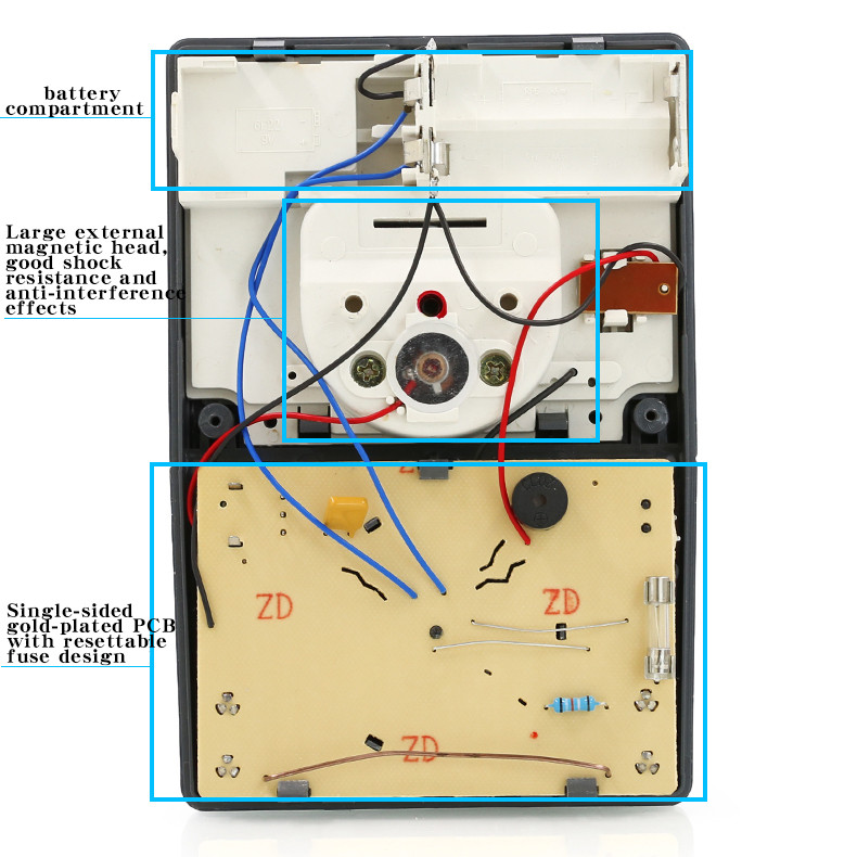 NJTY MF47T External Magnetic Pointer-Type High Precision Multimeter Universal Meter High Precision M