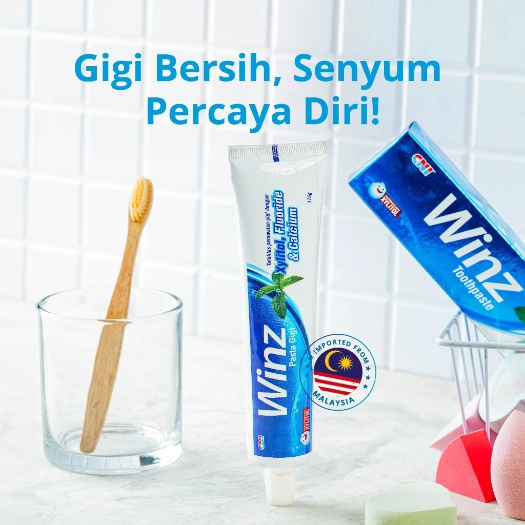 Winz Toothpaste - Pasta gigi dengan perlindungan menyeluruh dan nafas segar CNI Store Rumbio Jaya