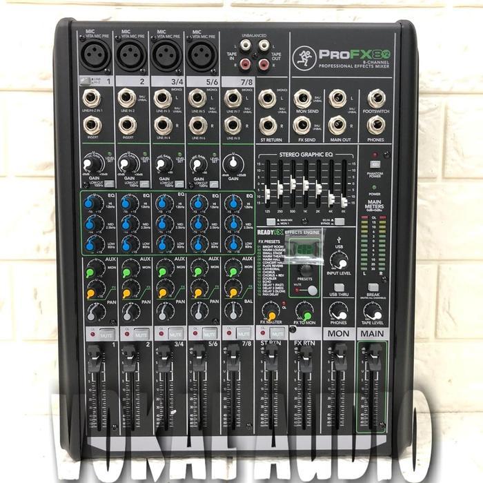 MACKIE Pro FX 8 V2 Mixer Original 8 Channel