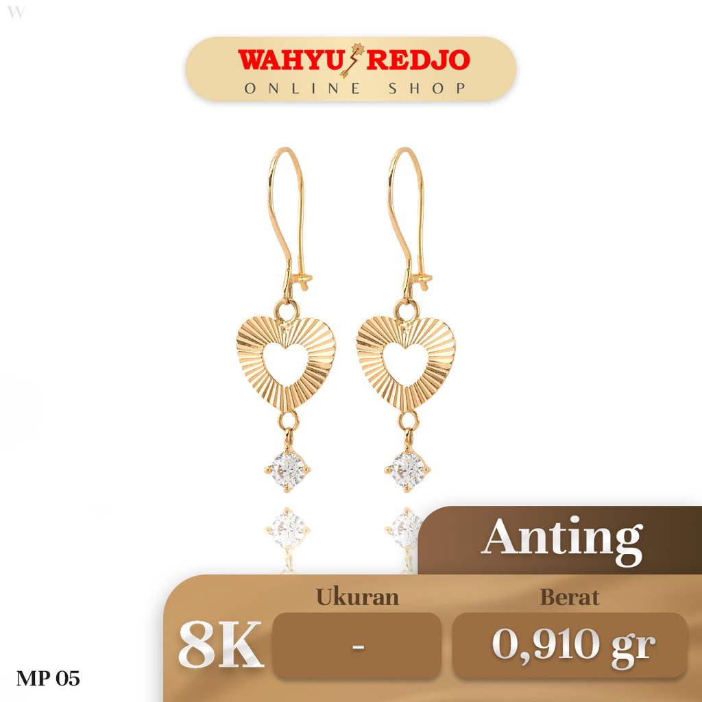 Anting-Anting Emas Gondel 8K Wahyu Redjo AN-8K-29864999