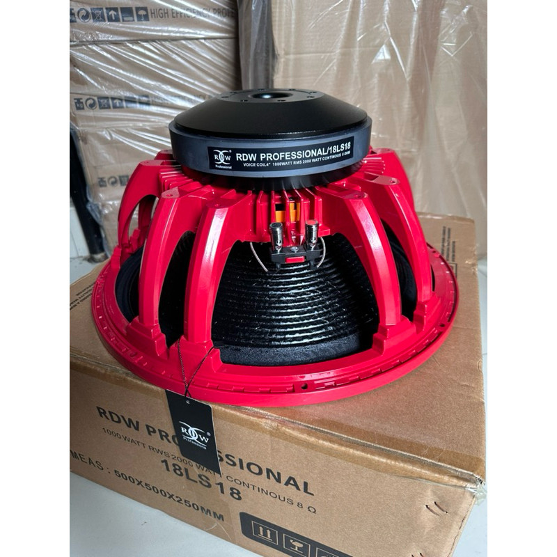 Speaker Rdw 18ls18 Original Resmi 18 Inch 1000-2000 Watt
