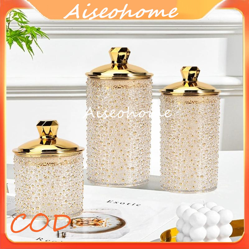 Special Ramadan Toples Lebaran/ Toples Mewah Bintik Emas/ Toples Kedap Udara/ Toples Cantik / Toples