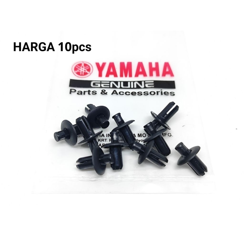 10pcs KANCING BODY KLIP SEPIT YAMAHA NMAX OLD NMAX NEW DLL..