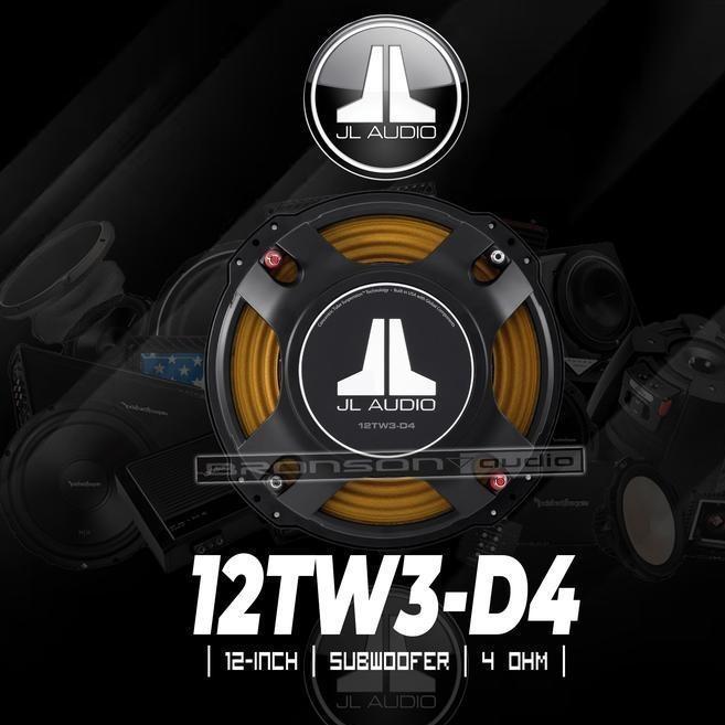 JL AUDIO 12TW3-D4 SUBWOOFER 12"- GARANSI RESMI - 100% BARANG ORIGINAL