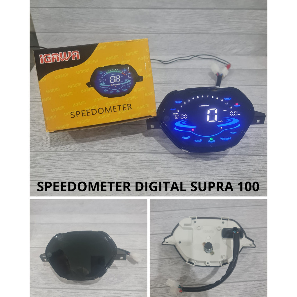 SPEEDOMETER DIGITAL SUPRA 100 SPIDOMETER DIGITAL SUPRA KILOMETER DIGITAL SUPRA 100 PNP TINGGAL COLOK