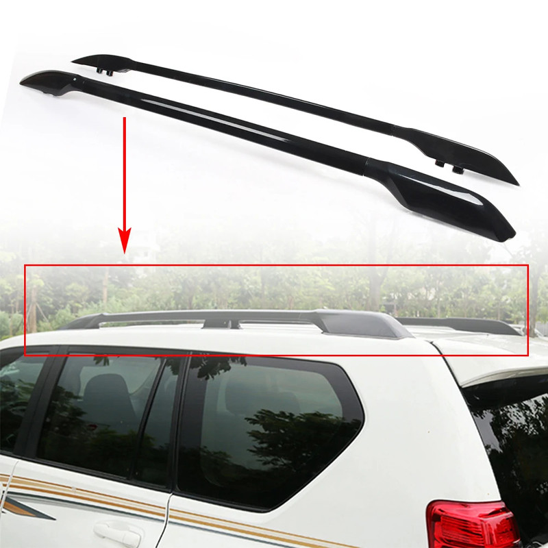 Aluminum Alloy Car Roof Rack For TOYOTA Land Cruiser Prado 150 FJ150 LC150 2010-2018 Luggage Racks C